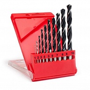 Набор сверл по металлу 1-10мм, 10шт